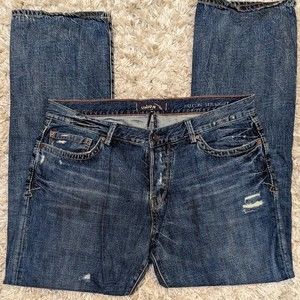 Union Falcon Straight Distressed Jeans